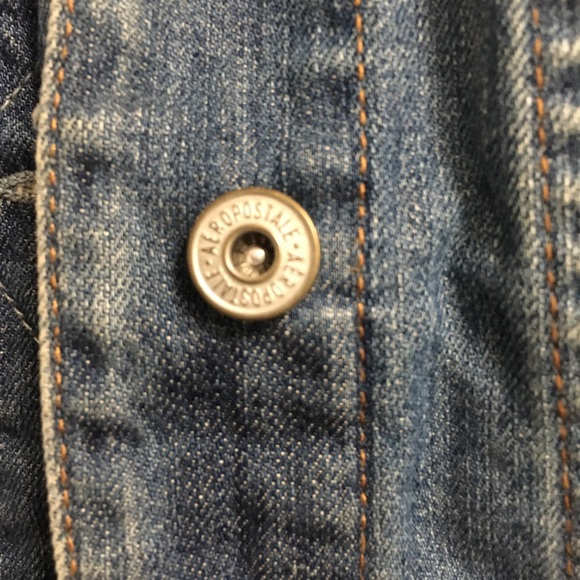 Aeropostale Distressed Jean Jacket - Picture 4 of 7